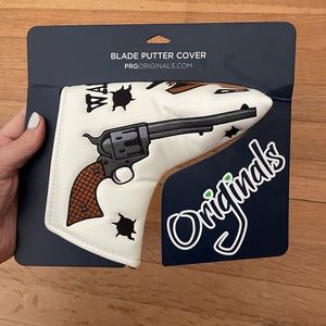 PRG Originals Golf Blade Putter Cover “Wanted” NEW
